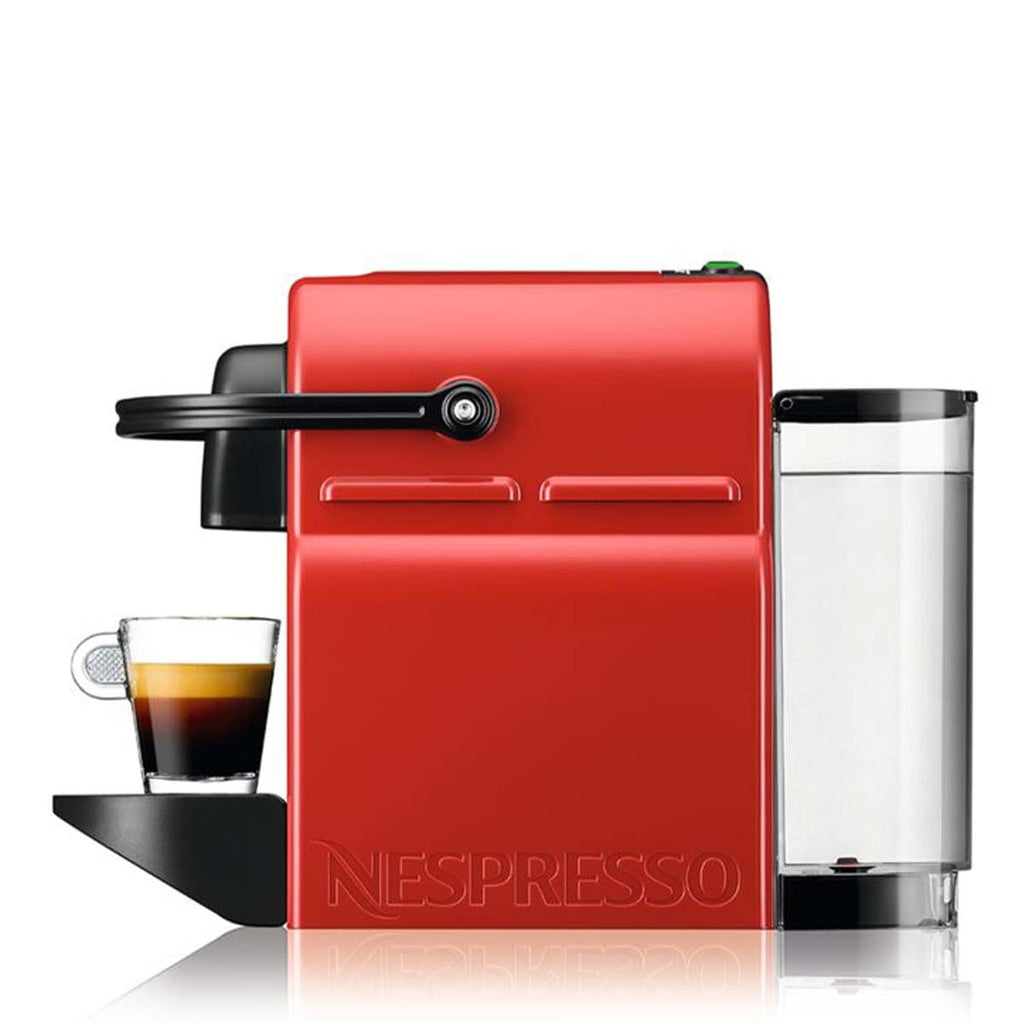 Machine à Café Inissia Rouge Rubis – Réservoir 0,7L, Espresso et Lungo | Ardely