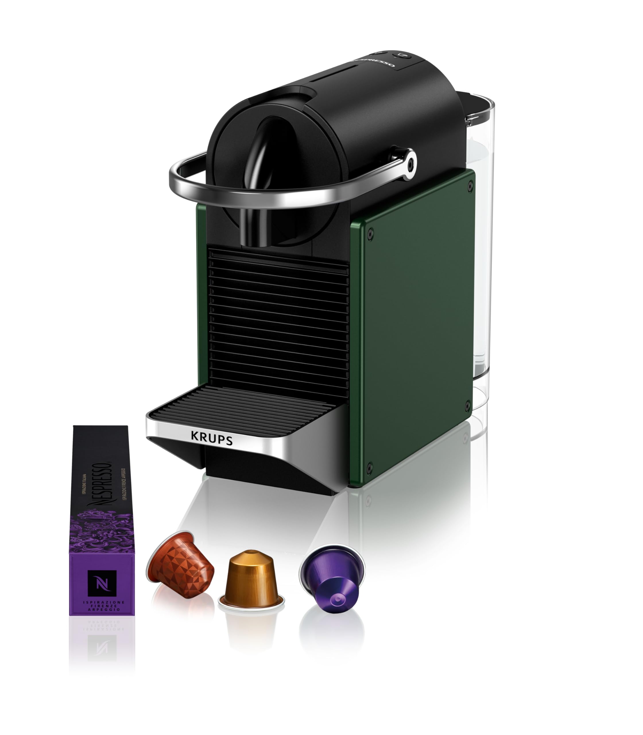 Machine à Café Pixie Vert Foncé – Design Compact, Éco-Responsable | Ardely